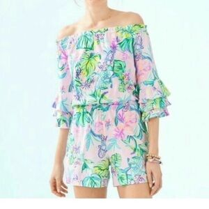 Lilly Pulitzer Off Shoulder One Piece